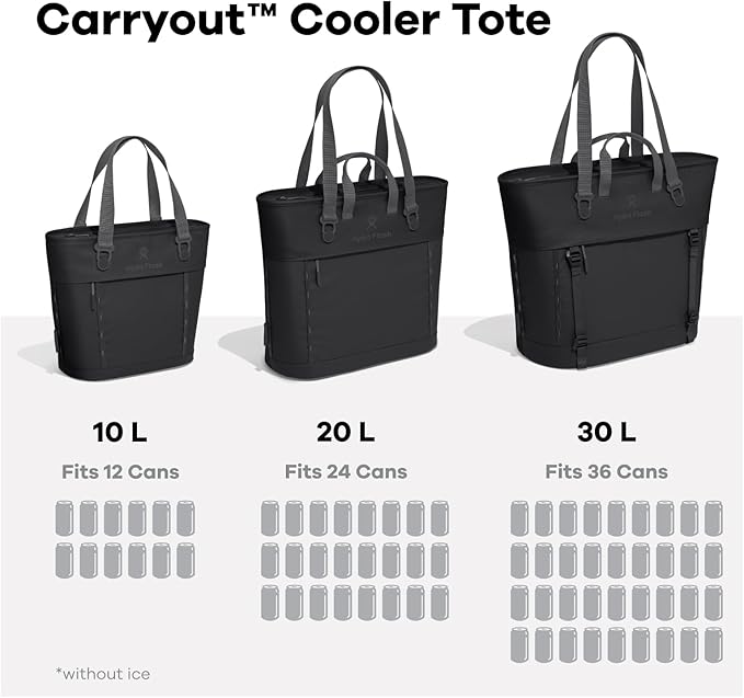 Hydro Flask Carryout Tote - Insulated Tote Bag - 30 L Capacity in Oat