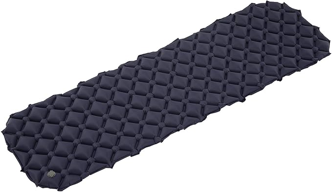 Waterproof Sleeping Pad for Camping/Backpacking/Hiking/Traveling Inflatable Sleeping Mat Ultralight Air Mattress Single Tent/Person Navy Blue