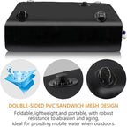Water Tank, Water Storage Bladder, Portable Water Tank, Water Bladder Tank, Large Water Storage, Water Storage Containers for Camping, Garden, Emergency Water Storage Black