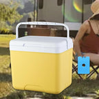 MYCENSE Insulated Ice Cooler, Portable Storage Case Drink Bucket, Versatile Fridge Hard Ice Chest Box for Camping Picnic Beach BBQ Tailgating Fishing