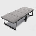 Roller Skating Shoe Design Camping Cot, Portable Folding Bed for Travel/Room/Office/Home Nap, Folding Cot with Mat for Adults