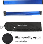 ROCK CLOUD Portable Camping Table Ultralight Aluminum Camp Table Folding Beach Table for Camping Hiking Backpacking Outdoor Picnic