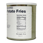 Military Surplus Freeze-Dried Sweet Potato Fries 16 Oz Long-Term Storage Survival Food, Perfect for Emergency Preparedness & Camping | Pantry Staples 25+ Year Shelf Life Made in USA Pack of 1