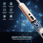 SUPRUS Lighter Rechargeable USB Lighter Arc Electric Lighetrs with Safety Switch 360° Flexible Neck Flameless Grill Long Lighters for Candle Camping Cooking (Champagne Gold)