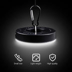 Healifty LED Camping Tent Lamp Mini Portable Outdoor Emergency Light Hook for Hiking and Backpacking, Battery-Free Compact LED Lantern for Outdoor Recreation