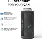 PHOOZY Insulated Can Cooler for Tall 24oz Cans with NASA-Inspired Technology - Patented Can Cooler That Keeps Drinks Cold 10x Longer - Lightweight for Outdoor Adventures - Black Camo