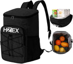 25L Insulated Cooler Backpack – Leak Proof Travel Back Pack Cooler for Hiking, Camping, Beach, Picnic & Outdoor Adventures – Large Capacity Soft Cooler Bag for Men & Women, Keep Food - Drink Cold