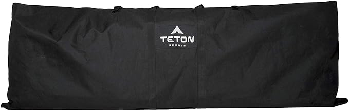 Teton Outfitter Camping Cot, Heavy-Duty Oversized Folding Cot for Adults, Comfortable Elevated Sleeping Bed, Easy Setup