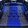 Self-Inflating Car Air Mattress for Toyota 4Runner 2010-2025 SUV 5-Seater, 5cm Thick Portable Foldable Double/Single Bed for Camping Travel,Polyester Fabric BlueGray