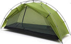 3F UL Gear Taiji 1/3 Person Tent for stormrain,1.45/3.2lb Ultralight Backpacking Tent,5000mm+ Waterproof Ventilation,Resistant to Wind gusts of 7,Easy Set up