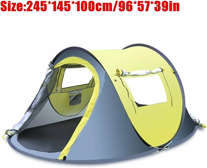 Travel Tent Outdoor Automatic Tent Pop Up Waterproof Camping Hiking Tent Waterproof Family Tent