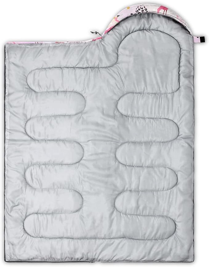 HOSIMA Butterfly Sleeping Bags for Adults and Kids for Camping,Black Gothic Ultralight Sleeping Bag for Cold Weather Summer.