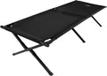 Teton Outfitter Camping Cot, Heavy-Duty Oversized Folding Cot for Adults, Comfortable Elevated Sleeping Bed, Easy Setup
