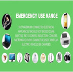 Small Power Hand-Cranked Generator, 150W /500W Portable Manual Hand Generator, Emergency Generator 110V/220V DC12V USB5V Charging for Emergency, Camping,500W-220V