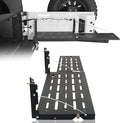 Hooke Road Wrangler JK Tailgate Table Camping Cargo Shelf Storage Rack Compatible with Jeep Wrangler JK 07-18 (Upgrade Extended Version)