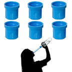 6 Pcs Water Filter Coupling Compatible with LifeStraw, Easy Drinking & Sharing, Unique Thread Fits 28mm Water Bottles & Bags, Portable Adapter Kit for Water Filtration System, Hiking Gear