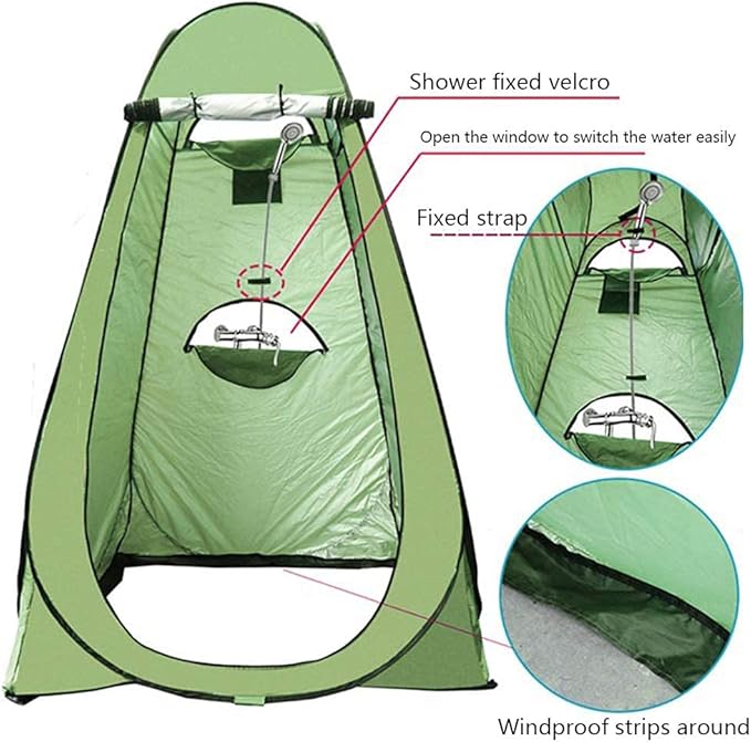 Camping Tent,Shower Tent, Tent Pop Up,Camping Shower Tent Changing Tent Shower Privacy Tent,Ideal As Outdoor Dressing Bathing Room