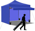 Pop up Canopy Tent with Awning Easy up Canopy with Wheel Bag Heavy Duty Waterproof Commercial Gazebo Tent for Outdoors Parties Vendors