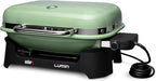 Weber Lumin Portable Outdoor Electric Barbecue Grill for Small Spaces and Travel, Seafoam Green