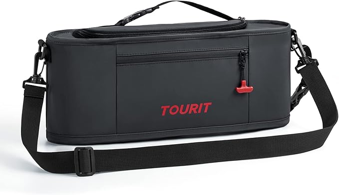 TOURIT Cooler Bag - 6-Can Insulated Sleeve, Small Soft Golf Accessories for Men, Fits Discreetly in Golf Bag