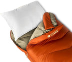 Kelty Supernova Down Sleeping Bag, Compact + Lightweight, Roomy Shape for All Body Types and Sleep Positions, Recycled Shell Fabrics