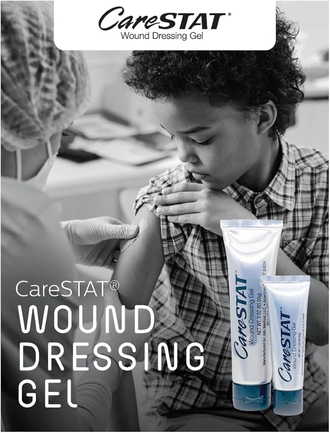 First Aid Kit Gel, 32 PPM Silver Healing Wound Dressing Solution, SilverSol Ag₄O₄ Nano Particles Up to 10x More Powerful Than Other Silver Products, 1 oz