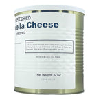 Military Surplus Freeze Dried Shredded Mozzarella Cheese – #10 Can – 32 oz – 25+ Year Shelf Life – Emergency Survival Food – Long-Term Storage – High Calcium – Ready to Use – Made in USA Pack of 1