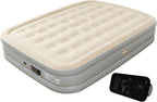 Queen Air Mattress with Built-in Pump, 2 Min Fast Inflation, 16" Raised Height, Supports up to 650 lbs, for Camping, Home Use, Guests, Portable Travel