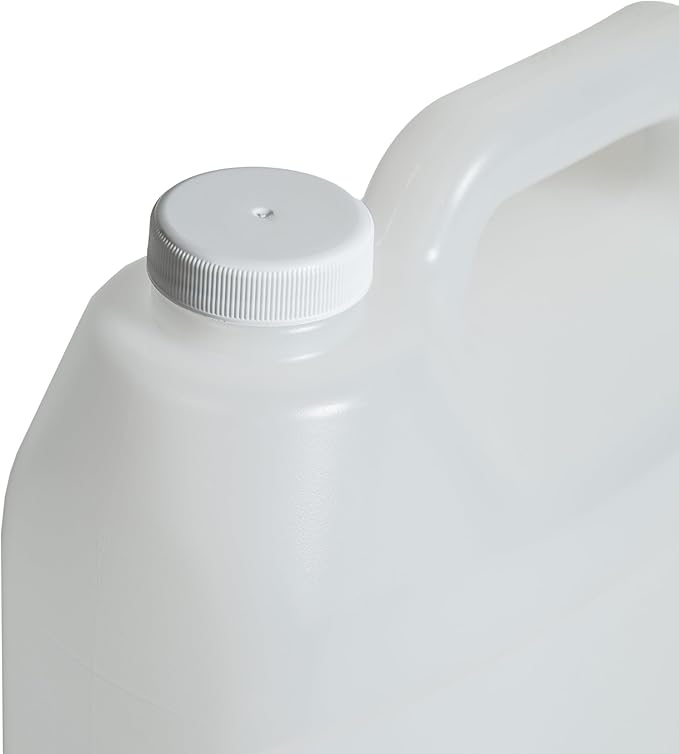 FastRack 1 Gallon Water Jug (1-Pack) | F-Style Reusable Plastic Jug with lid for Liquids | Heavy-Duty Water Container for Storage, Camping | BPA-Free Gallon Jugs with Lid