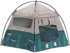 Mini Tent,Model Tent Decoration with Chair,1:12 Miniature Doll Camping Model Tents Movable Decorative Scene Accessories Photography Props Miniature Model Tent for Tiny Pets (Gray)