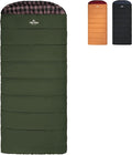 TETON Sports Deer Hunter Sleeping Bag, Warm and Comfortable Camping Sleeping Bag, Teton Tough Canvas Shell for Camping, Hunting, and Cold Weather