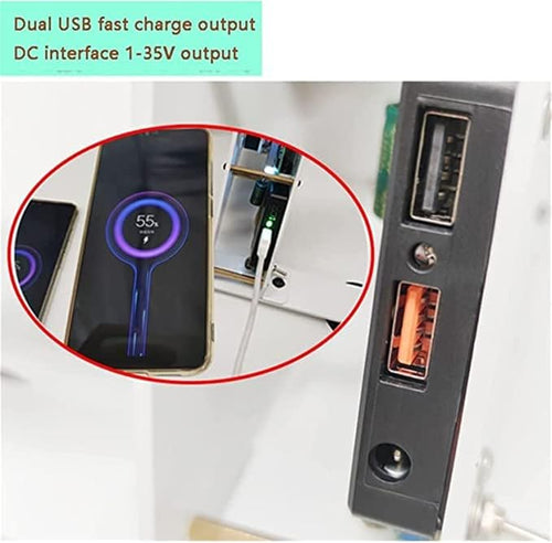 100W Hand Crank and Foot Pedal Power Generator with USB Interface - Portable Bicycle Charger for Camping, Hiking, and Emergency Power Supply