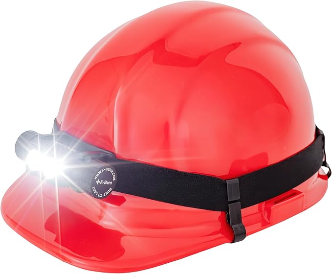 K-Bern Rechargeable Headlamp. 1200 Lumen, Super Bright Head Lights for Forehead. Waterproof, Lightweight Aluminum, 2600mAh Battery, Perfect for Dog Walking, Camping, Hiking & Hard Hats