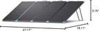 Renogy 220W Portable Solar Panel Suitcase, 23% High Efficiency Foldable Solar Charger for Power Station, Durable for Decades, with Sturdy Kickstands, IP67 Waterproof for RV Camping Off-Grid Blackouts