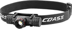 Coast XPH25R 410 Lumen USB Rechargeable-Dual Power LED Headlamp with Pure Beam Twist Focus and Magnetic Base