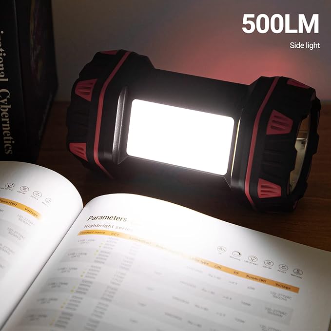 Led Camping Lantern Rechargeable, Camping Lights 1500lm, 8 Light Modes, Emergency Flashlights For Emergencies, Portable Light 12h Standby, Battery Powered Lantern For Power Outages, Hurricane, Hiking.