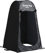 GigaTent Pop Up Pod Changing Room Privacy Tent – Instant Portable Outdoor Shower Tent, Camp Toilet, Rain Shelter for Camping & Beach – Lightweight & Sturdy, Easy Set Up, Foldable - with Carry Bag
