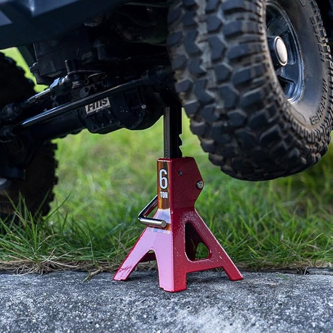 FMS Simulation Micro Scale Model Lifting Jack (2pcs) for SCX10 D90 CC01 TRX4 FCX10 1/8 1/6 1/10 RC Car Decoration Fake Props Accessory for RC Crawler Car