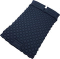 Alomejor Double Sleeping Pad, Self Inflating Camping Mat, Snap Buttons, TPU Coating with Lightweight Design, for Outdoor Camping (Blue) (Blue)