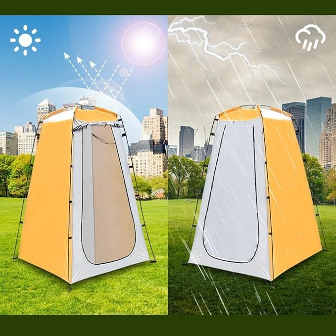Camping Tent,Shower Tent, Portable Outdoor Shower Tent,120x120x180cm Shelter Tent for Fishing, Showering,Outdoor Toilets