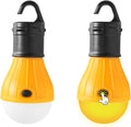 KINUR Sleep Aid Camping Light Bulbs Soft Amber Yellow Color Bug Resistent Portable Hanging Lantern for Kids,Baby,Camping,Hiking,Fishing,Decoration,Gift.(Batteries Not Included)