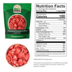 Valley Food Storage Freeze Dried Strawberries | Emergency Food Supply, 25 Year Shelf Life | Survival Food, Camping Snacks & Long Term Prepper Storage | Real Fruit, Packaged in USA (10 Bags + Bucket)