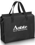 Anbte 2ft Small Folding Table Storage Bag, Waterproof Heavy Duty Portable Carry Bag Dustproof Picnic/Camping Tables Cover, 14.57" L × 3.54" W × 16.54" H (37cm x 9cm x 42cm), Black