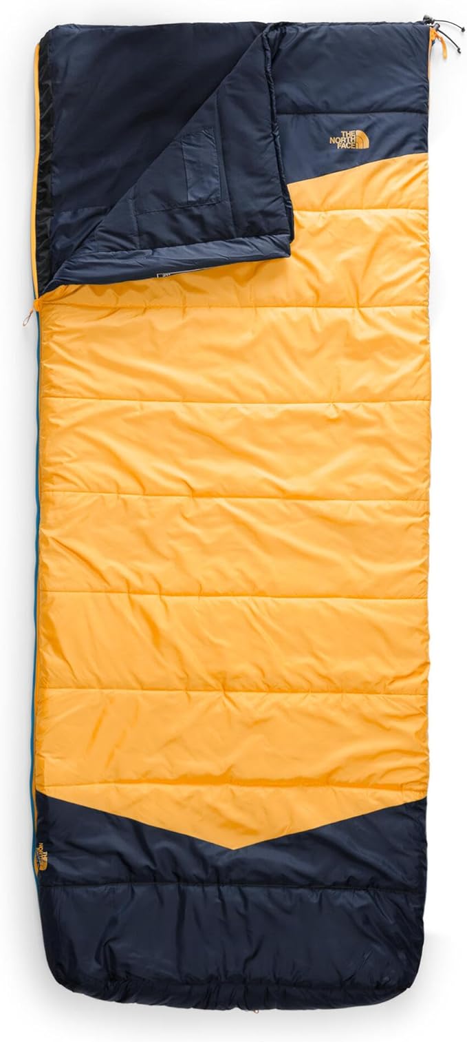 The North Face Sleeping-Bags Dolomite One 15F / -9C, 3-in-1 Insulated Sleeping Bag - Water Repellent, Rectangular Shape, Fleece Lined