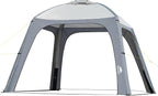 Instant Setup Inflatable Air Shelter 10x10ft Canopy Tent for Camping, with 4 Removable Side Panels for 6-8 Person – Ideal for Garden, Beach, Park, and Outdoor Events
