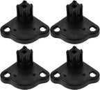 Gatuida 12pcs Rv Awning Bottom Bracket Foot Automatic Support Design for Camping Tents and Folding Umbrellas Material Weatherproof Stability for Outdoor Use
