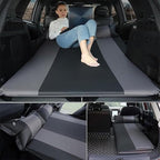 Car Inflatable Mattress, for Jeep Grand Cherokee L 6-Seater 2021-2025 Outdoor Camping Travel Portable Sleeping Pad AdjustableWear Resistant, Auto Accessories,E-Orange