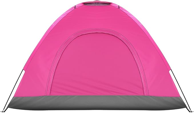 Camping Tent, Waterproof & Windproof Camping Dome Tent Automatic Pop Up Quick Shelter with Portable Carry Bag for Outdoor Hiking