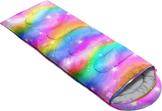 BSNTHO Camping Sleeping Bags,3 Season Warm & Cool Weather,Lightweight,Waterproof Sleeping Bags for Adults & Kids,Traveling,and Outdoors,Camping Gear Equipment