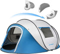 EchoSmile Instant Pop Up Camping Tent, 2/4/6 Person, Easy Setup Tent, Water Resistant Dome, Portable with Carry Bag